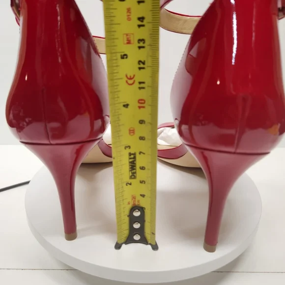 Michael kors Sienna mid pump Patent leather Color Red - Picture 6 of 7